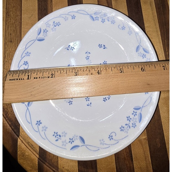 4 Corning Corelle PROVINCIAL BLUE FLOWERS 6 3/4" Dessert/Bread & Butter Plates - Picture 4 of 4